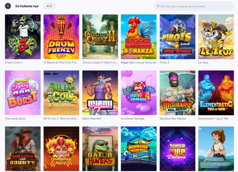 friday new slots page